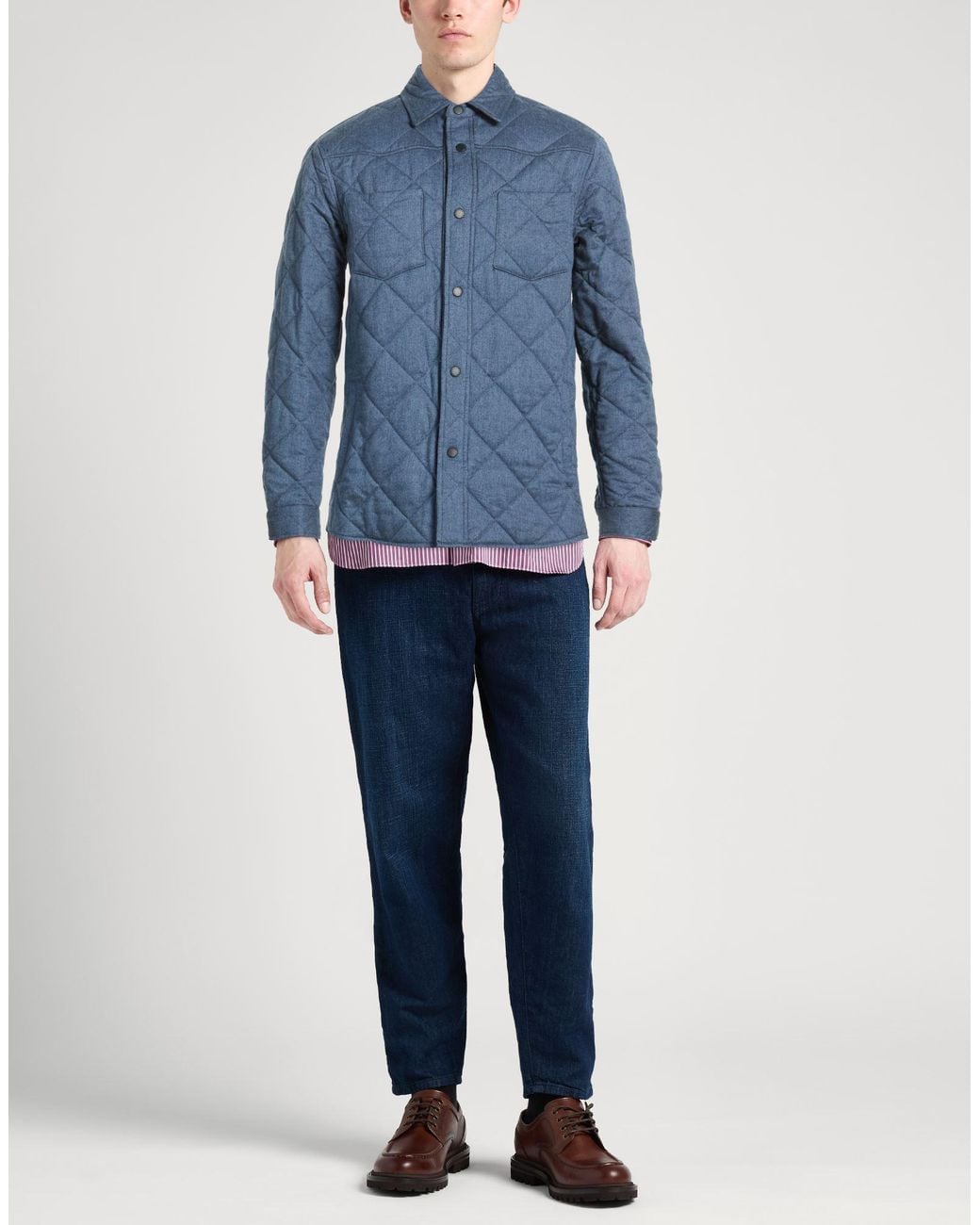 Paul & Shark Blue Jacket Cotton for men