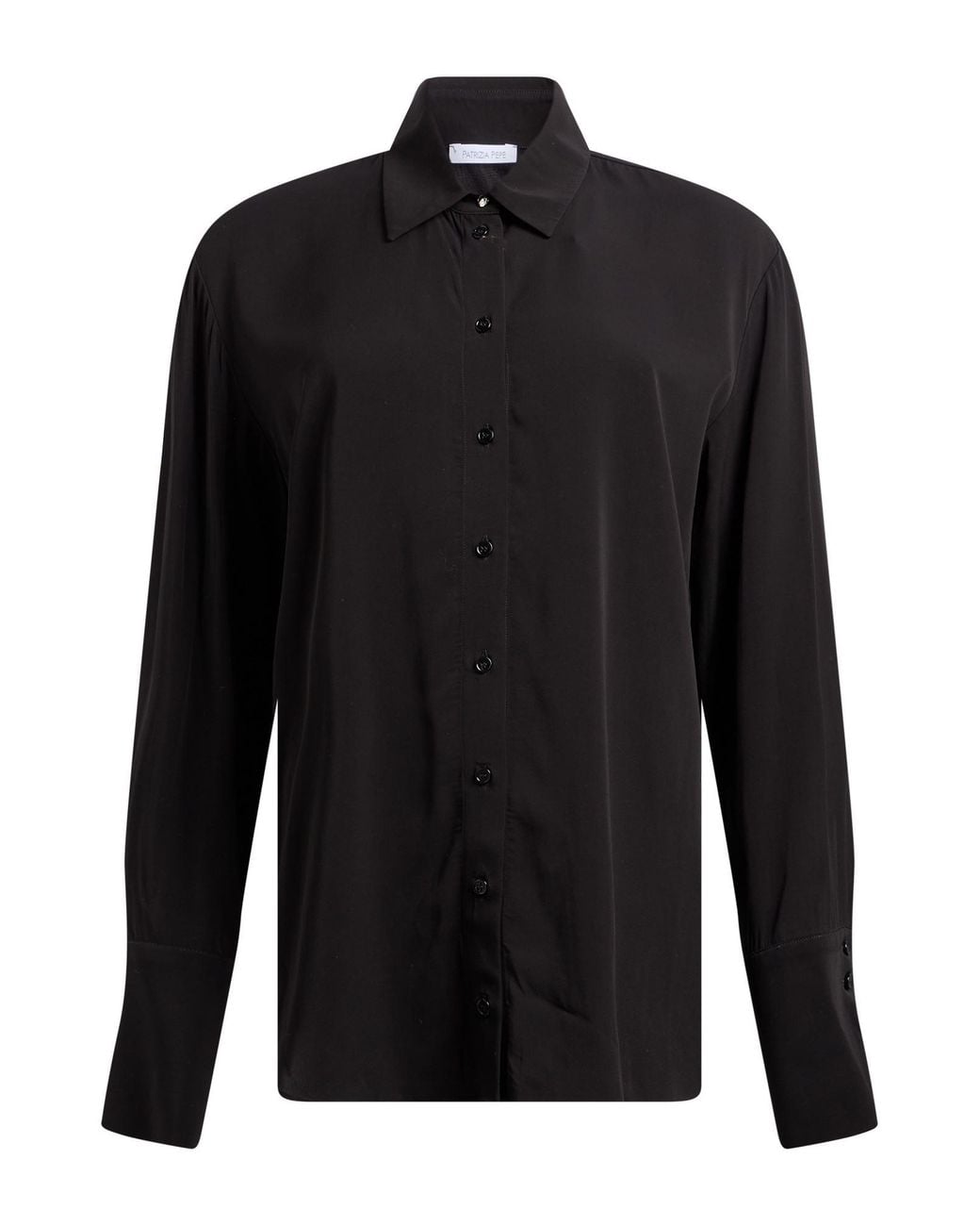 Patrizia Pepe Black Shirt Viscose