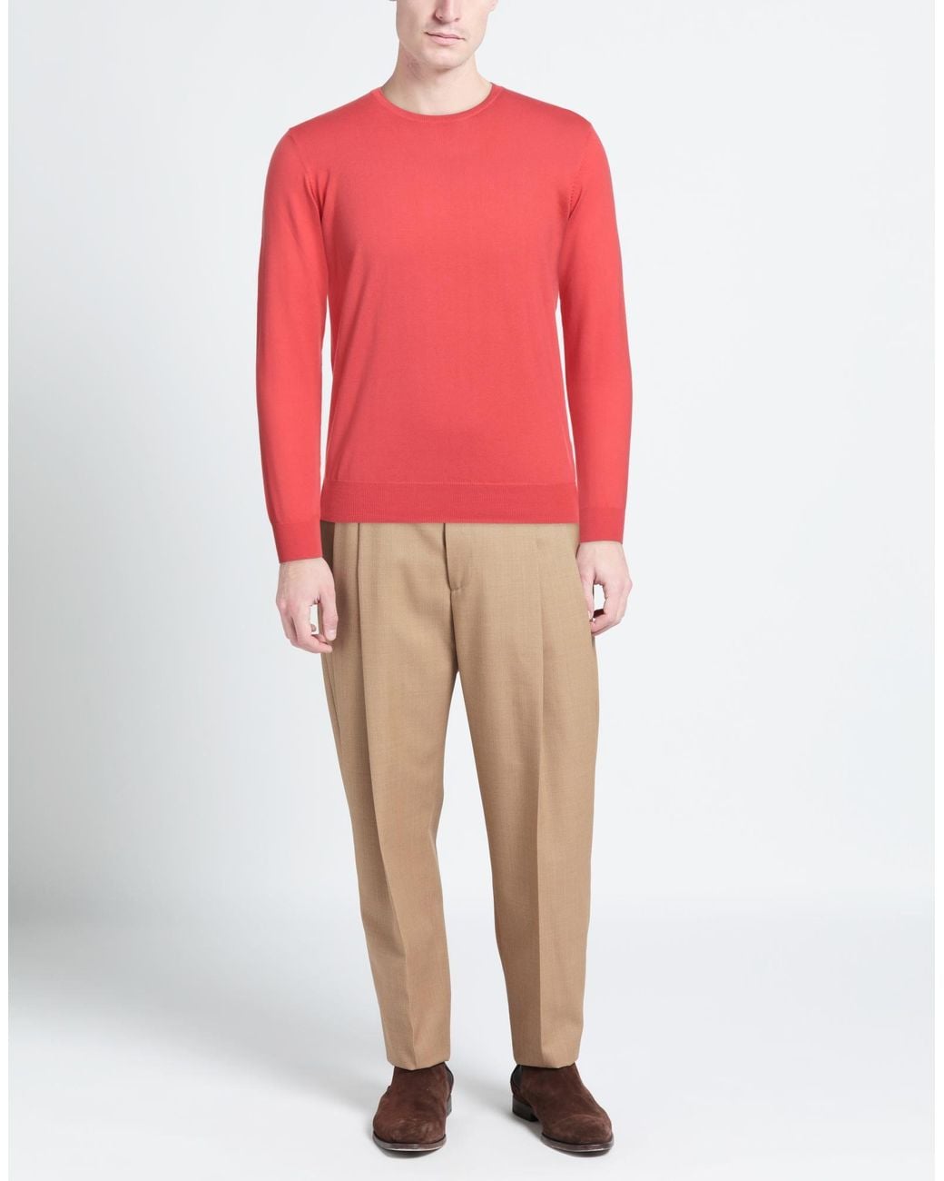Rossopuro Pink Sweater for men