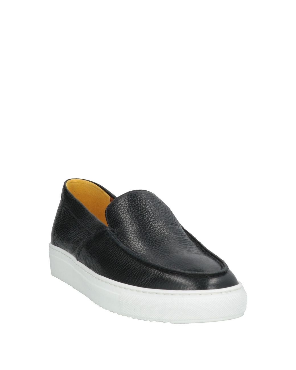 Doucal's Black Loafers Leather for men