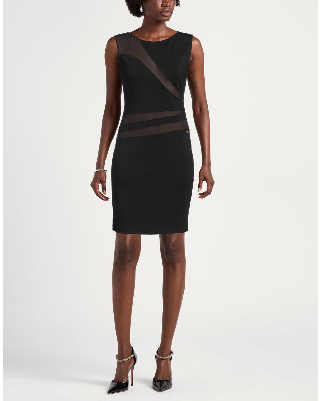 Gaelle Paris Black Mini Dress