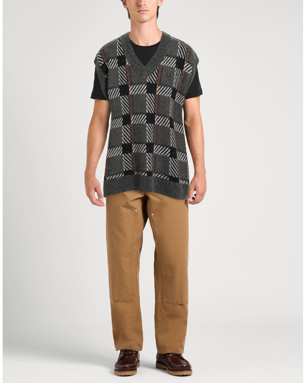 Pullover Fred Perry de hombre de color Gray