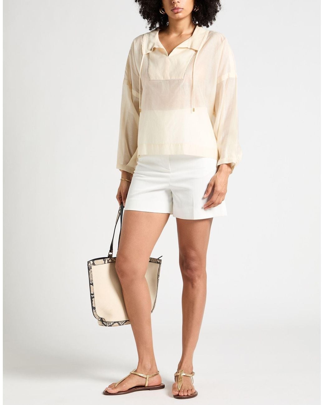Peserico Natural Top Cotton, Silk