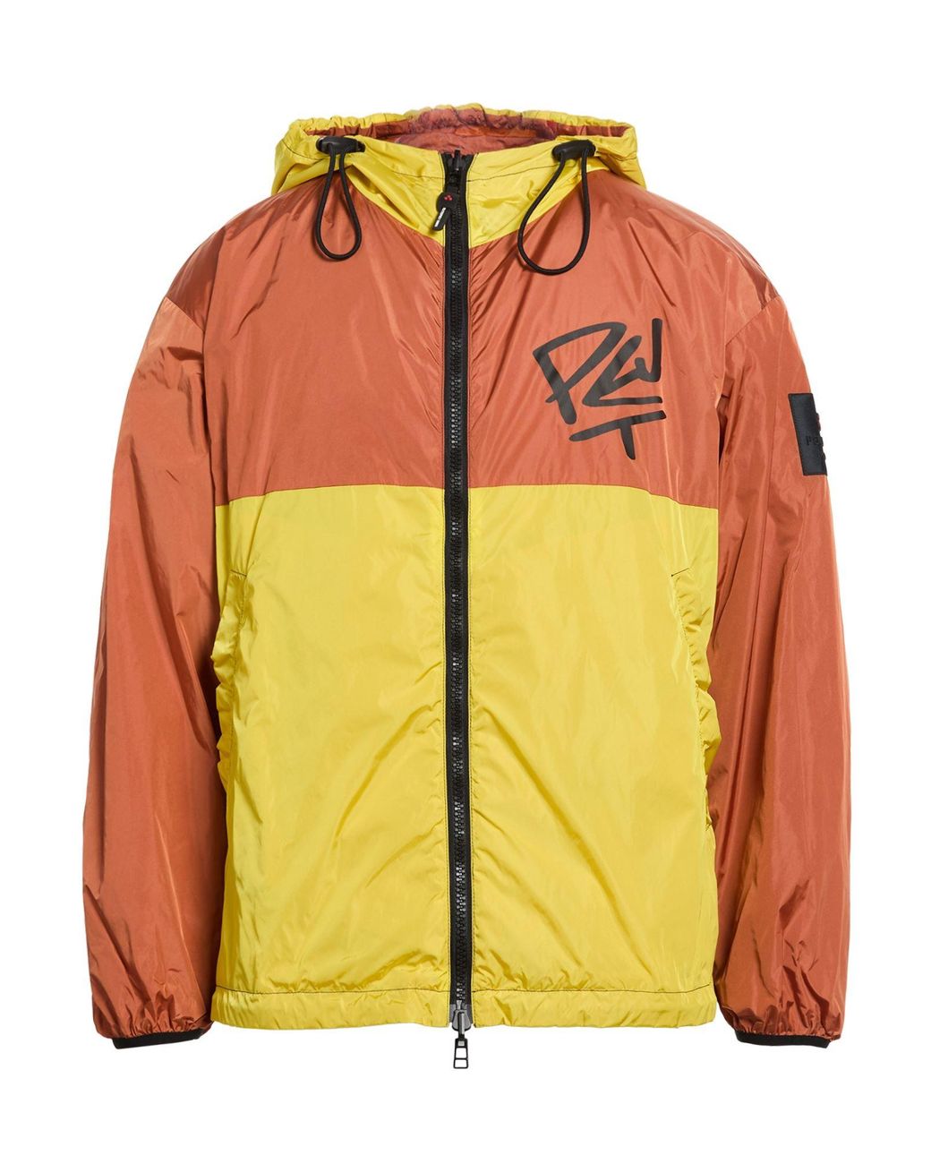 PEUTEREY.PLURALS Orange Rust Jacket Polyamide for men