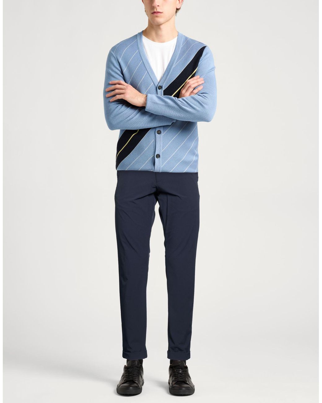 AT.P.CO Blue Trouser for men