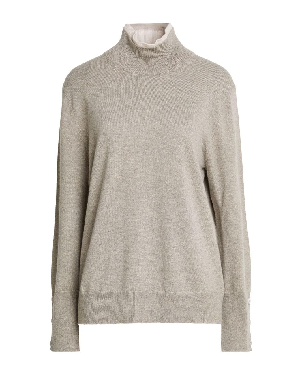 Alpha Studio Gray Rollkragenpullover