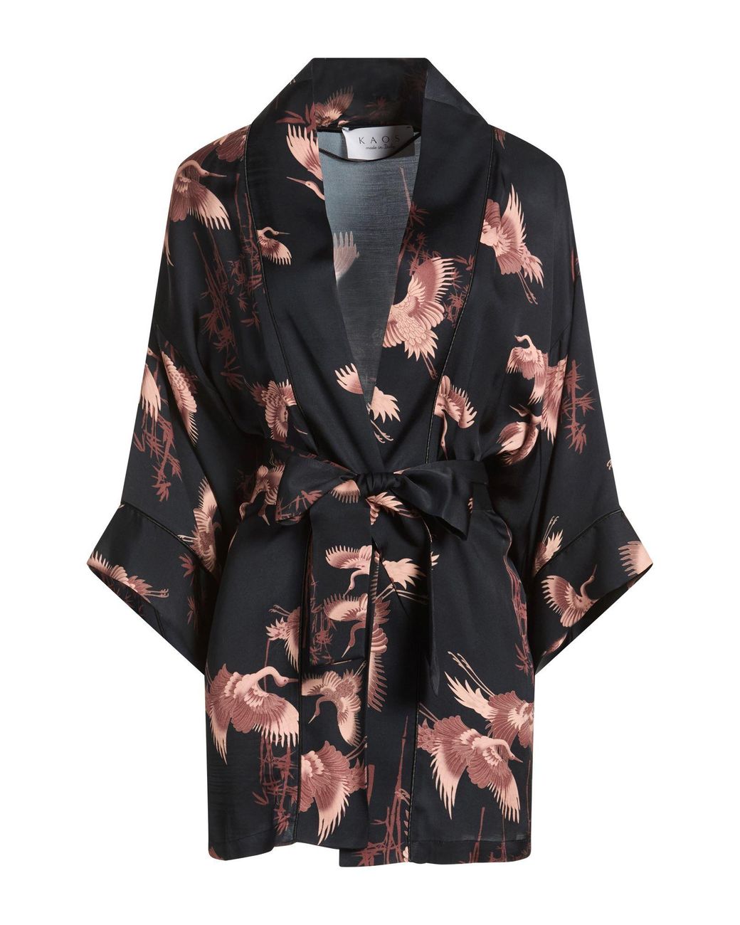Kaos Black Jacket Viscose