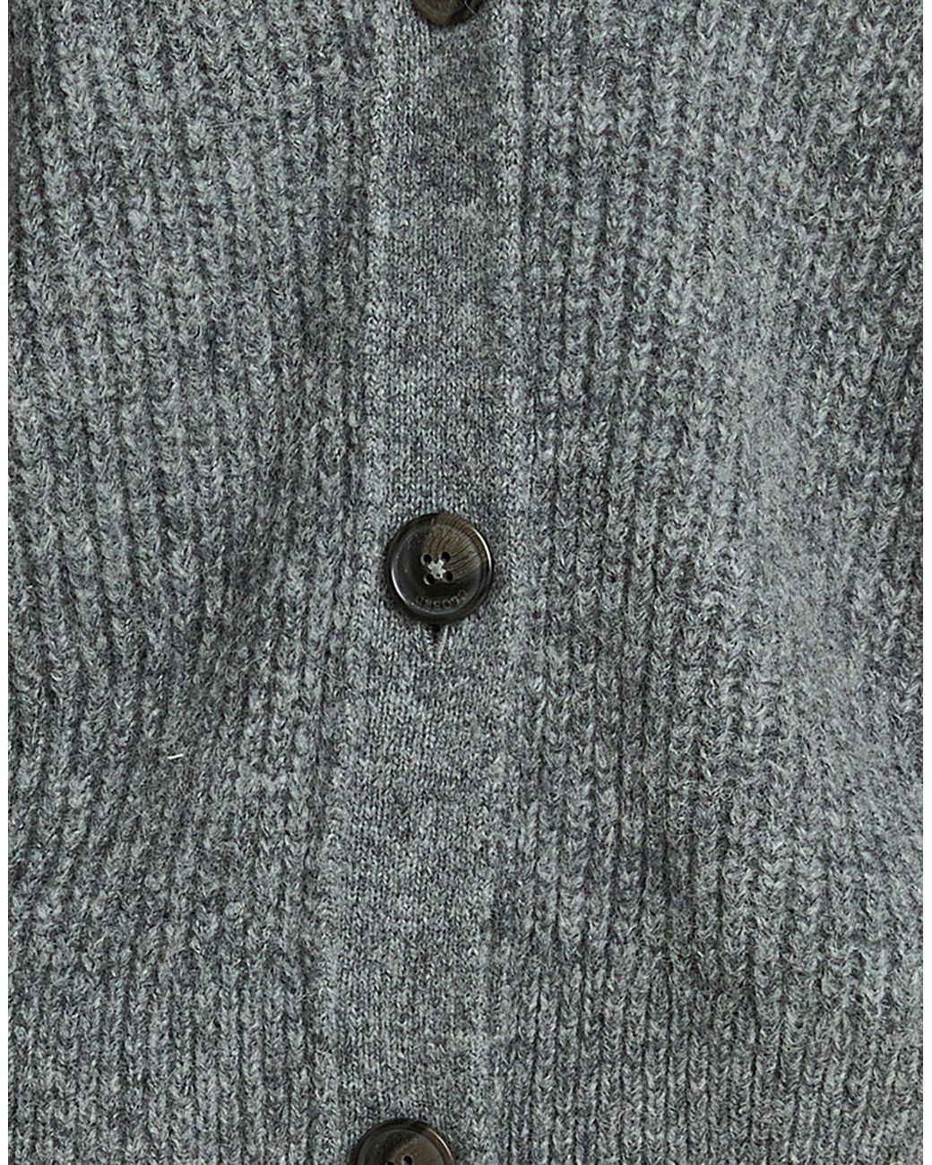 Closed Gray Cardigan Polyamide, Alpaca Wool, Wool