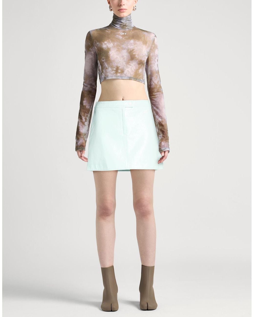 Courreges Blue Mini Skirts