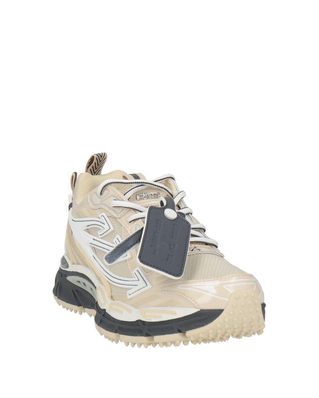 Off-White c/o Virgil Abloh White Sneakers Textile Fibers, Synthetic Material