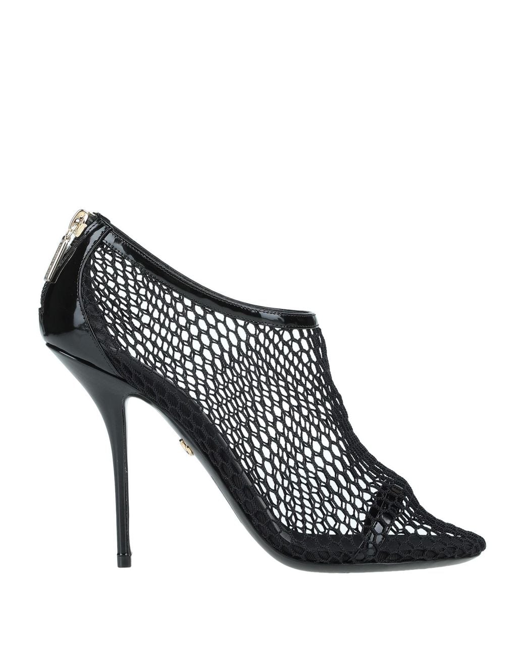 Dolce & Gabbana Black Ankle Boots Soft Leather, Textile Fibers