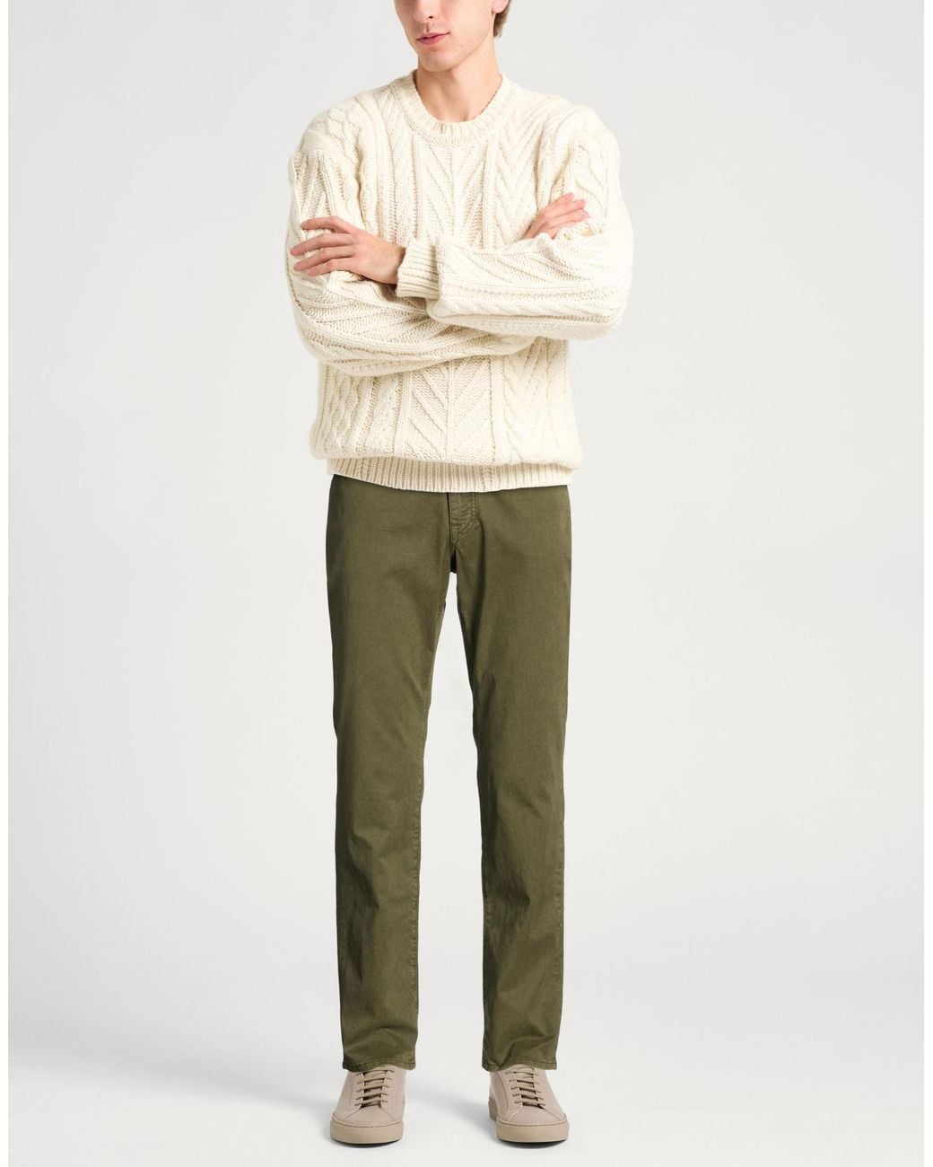 Boglioli Green Jeans for men