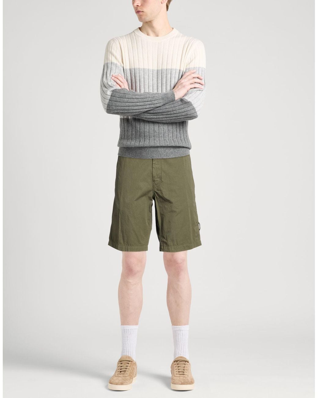 Aspesi Green Shorts & Bermuda Shorts for men