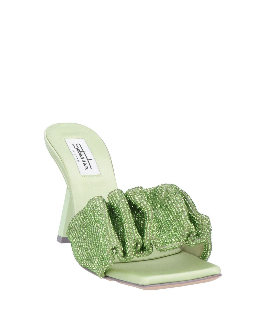 Sebastian Milano Green Sandals