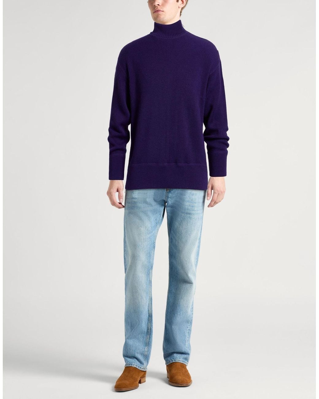 Emporio Armani Blue Sweater for men