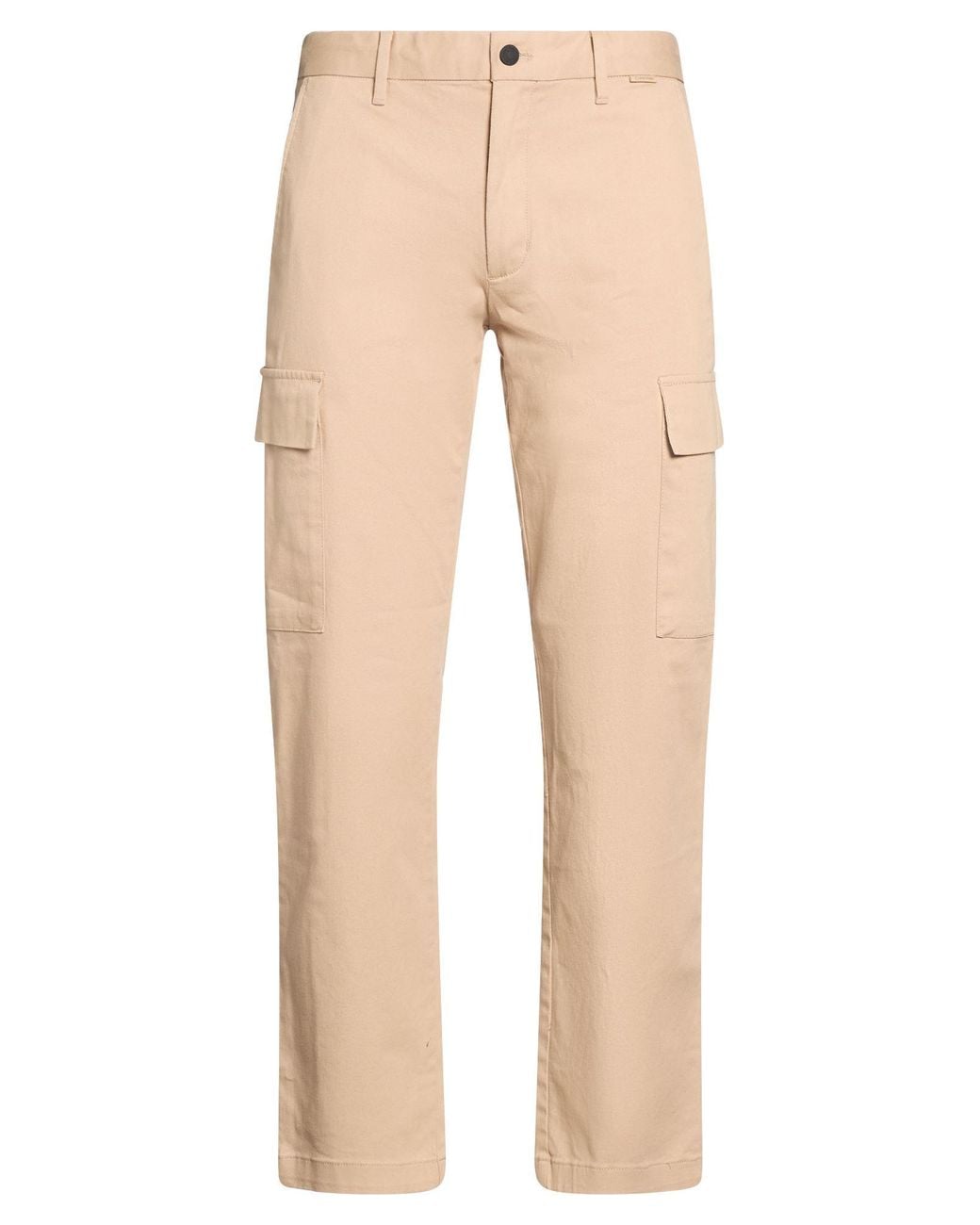 Calvin Klein Natural Pants Cotton, Elastane for men
