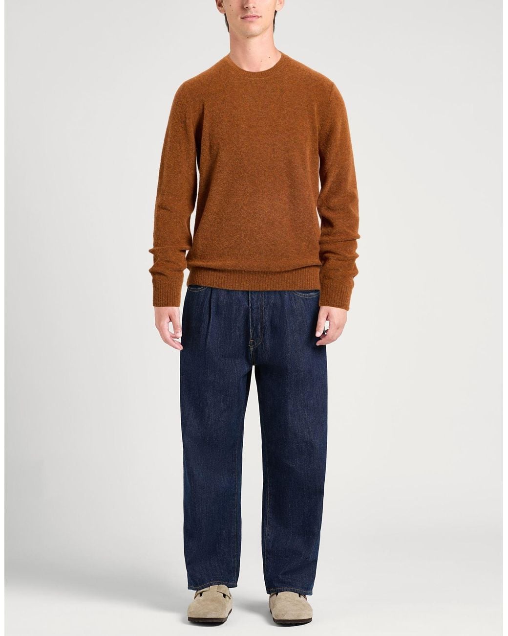 Pullover Gran Sasso de hombre de color Brown