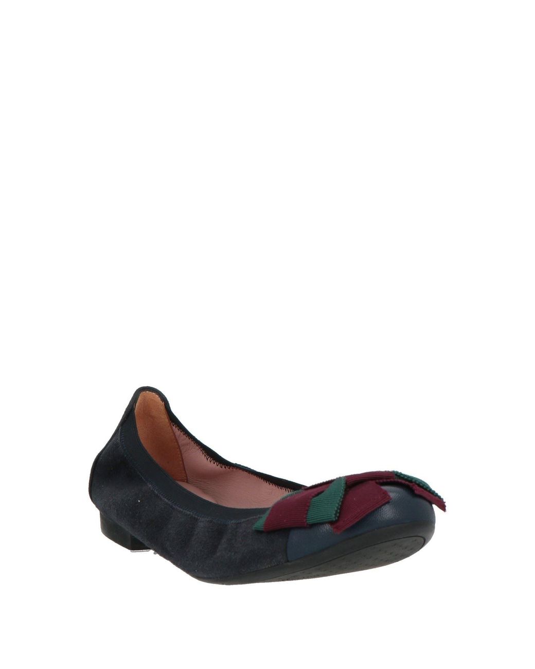 Pretty Ballerinas Blue Ballet Flats Leather