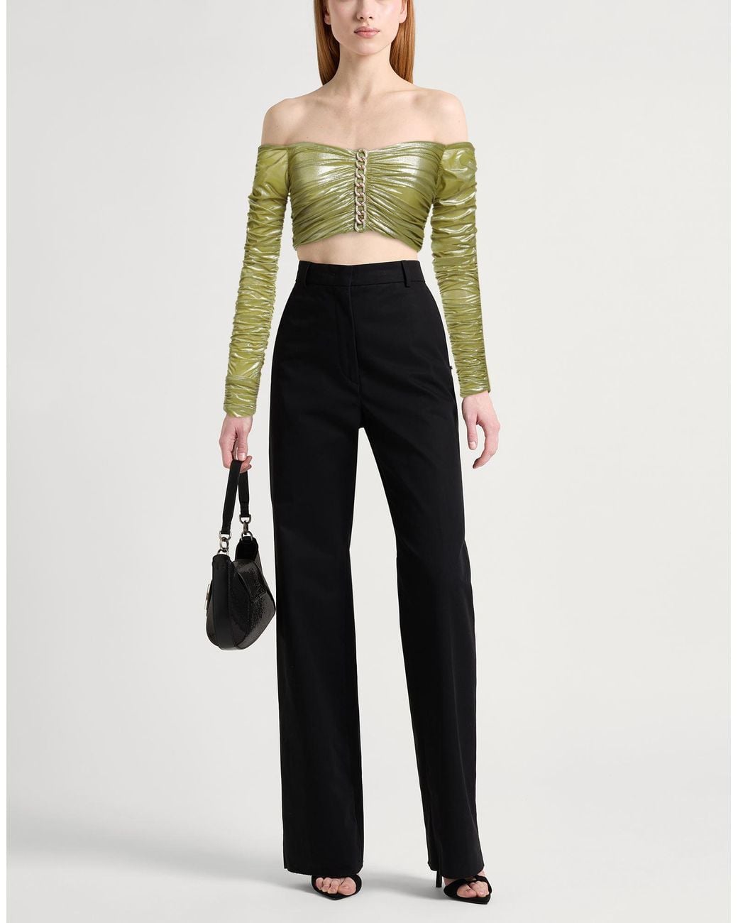 Elisabetta Franchi Green Tops