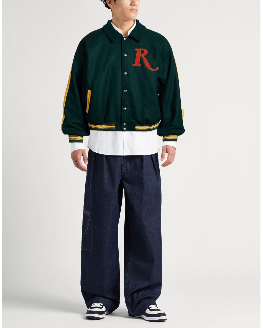 Rhude Green Jackets for men