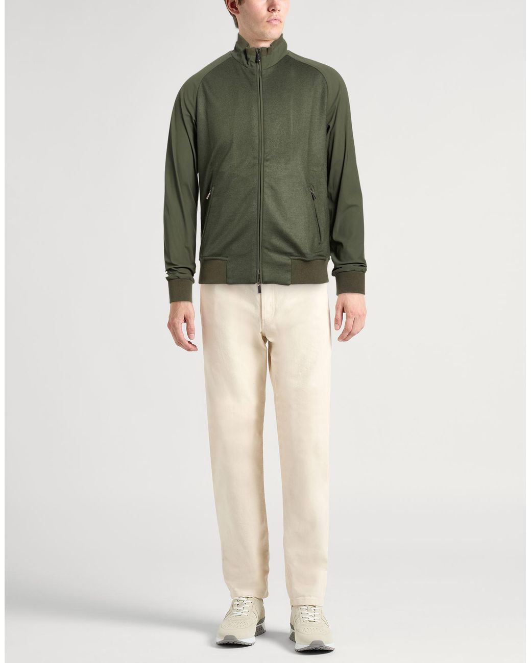 Moorer Green Sweatshirt for men