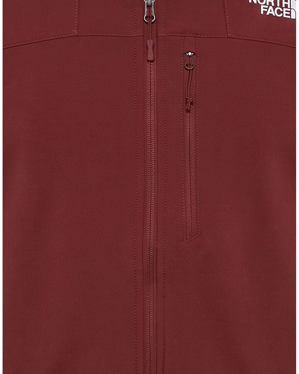 The North Face Red Burgundy Jacket Polyester, Elastane for men