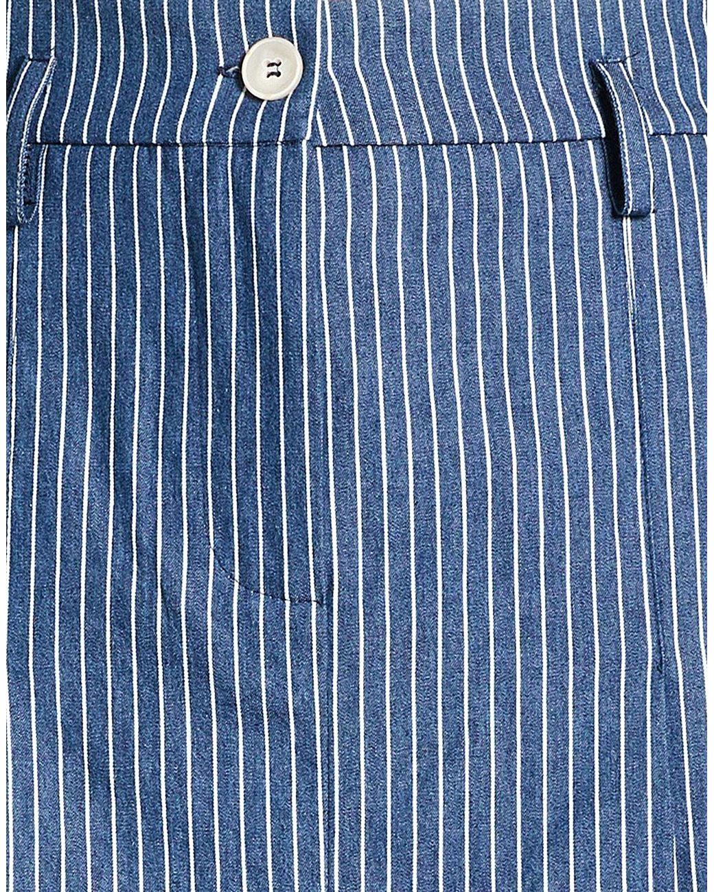 Haveone Blue Mini Skirts