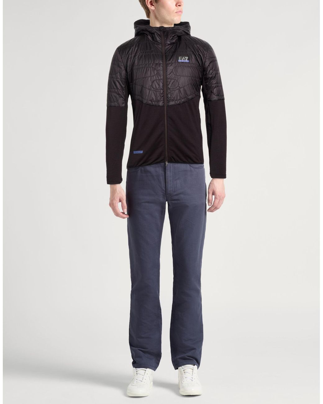 EA7 Black Jacket for men