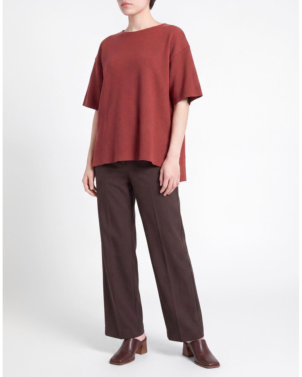 Niu Red Sweater Virgin Wool, Polyamide