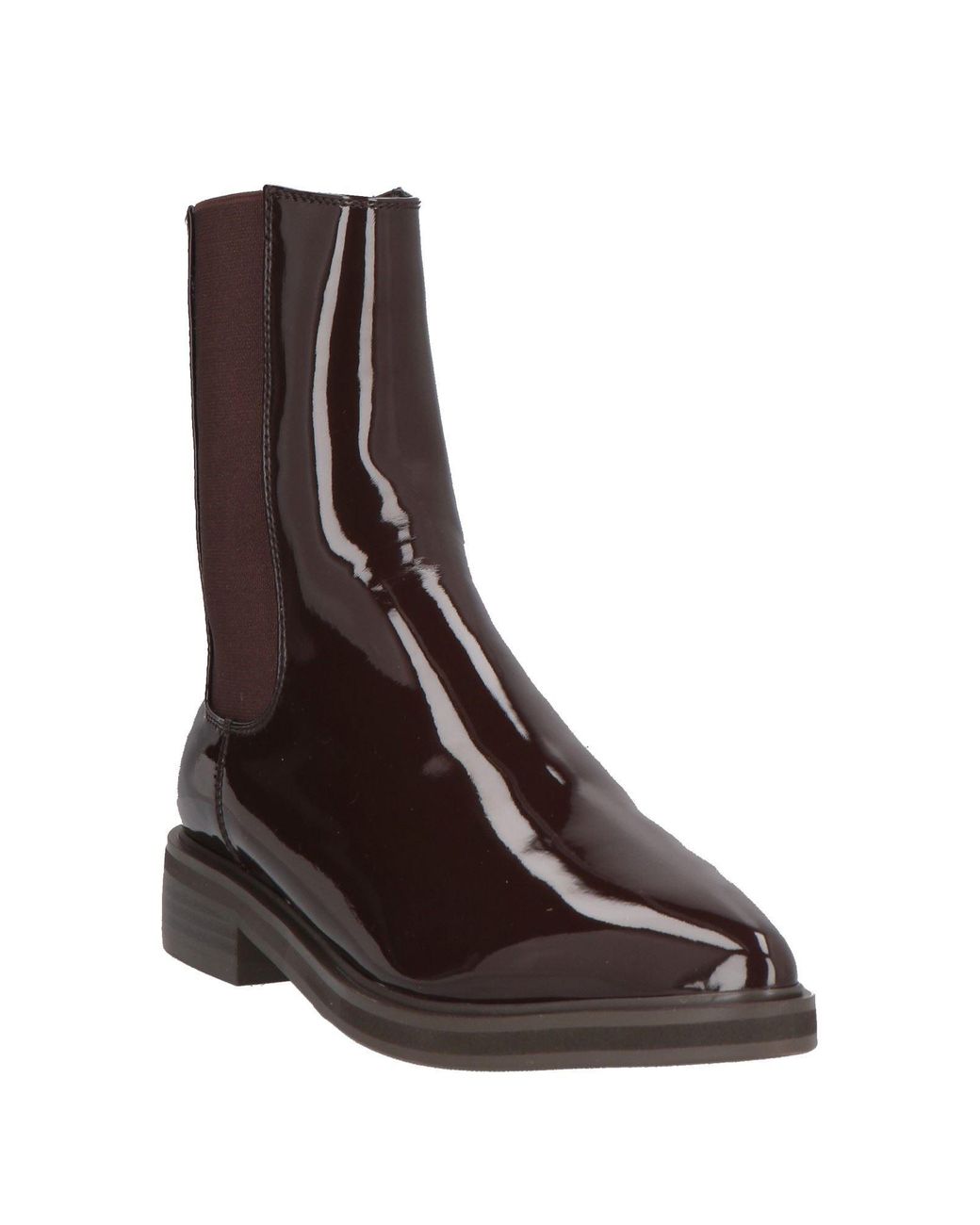 Jijil Brown Ankle Boots