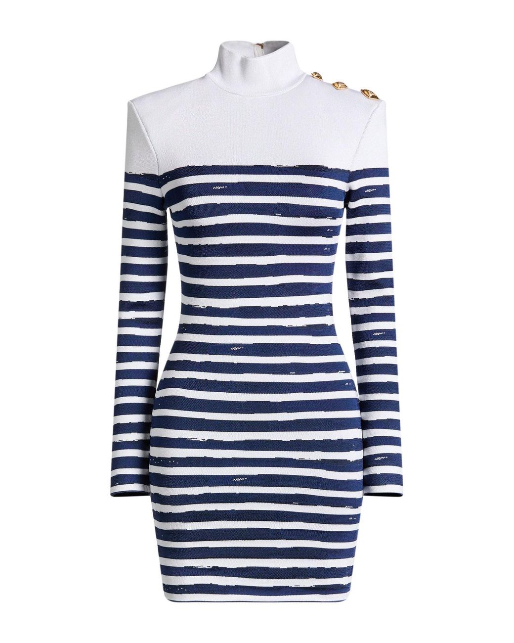 Balmain Blue Mini Dress