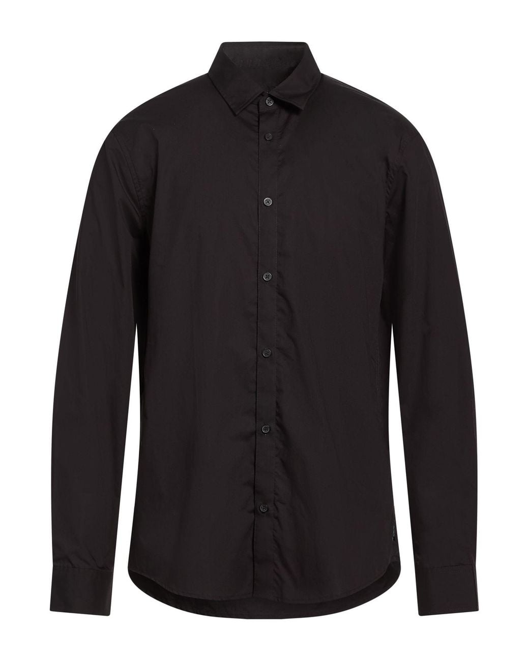ARMANI EXCHANGE Black Shirt Cotton for men