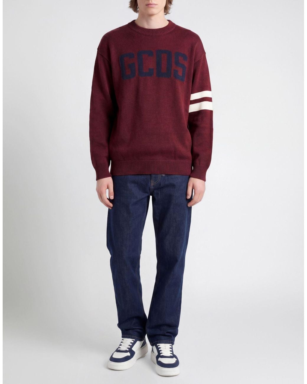 Pullover Gcds de hombre de color Red