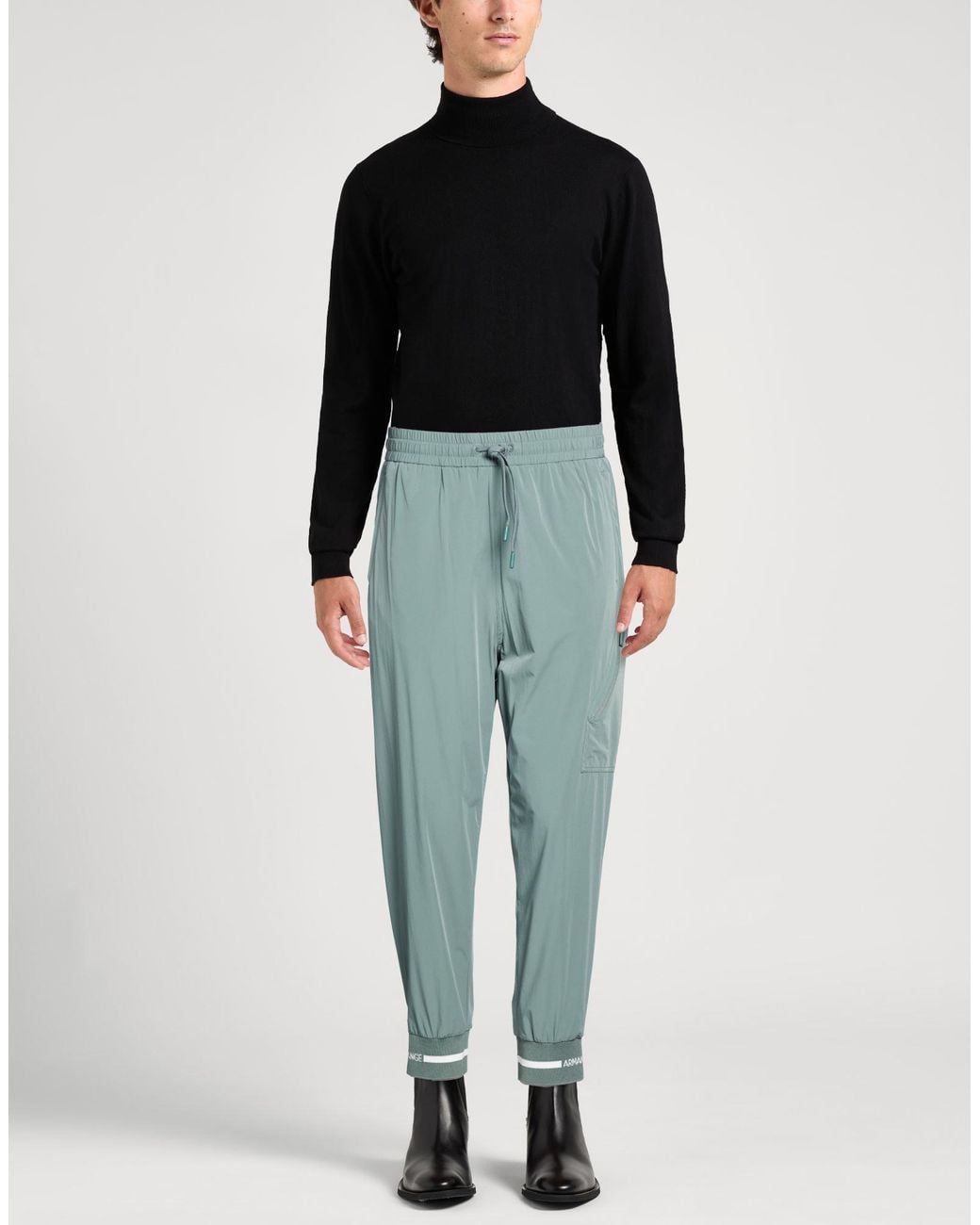 ARMANI EXCHANGE Blue Trouser for men