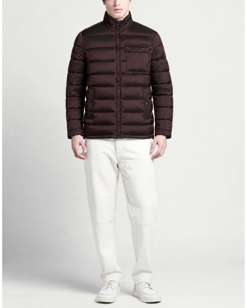 GEOGRAPHICAL NORWAY Black Puffer for men