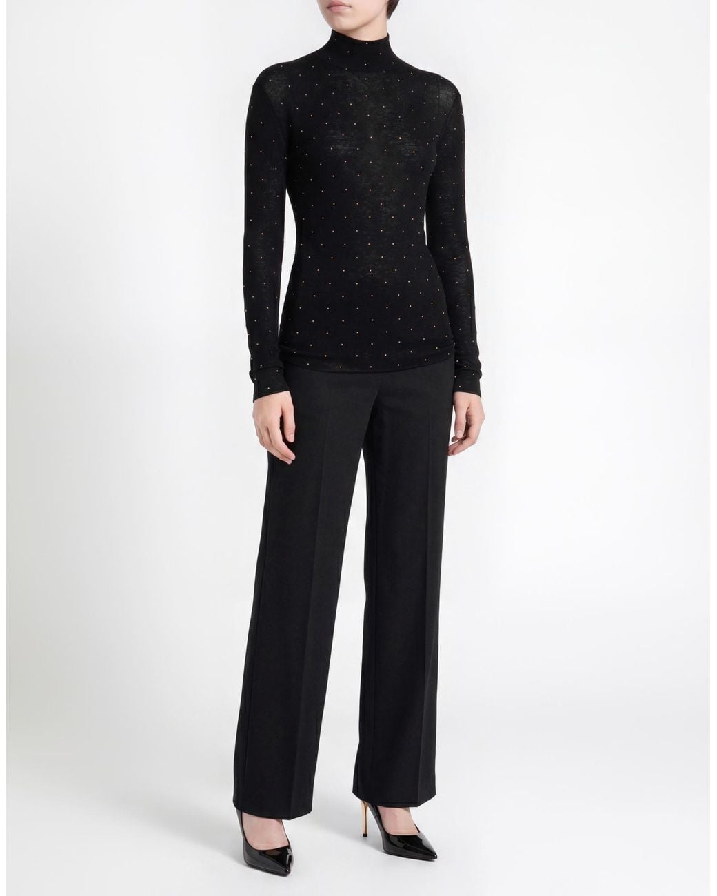 Rabanne Black Turtleneck