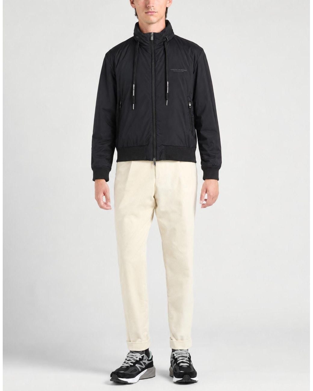 ARMANI EXCHANGE Black Jackets for men
