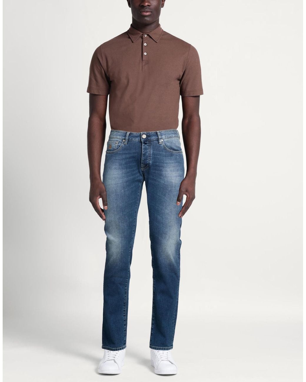 Moorer Blue Jeans Cotton, Polyester, Elastane for men