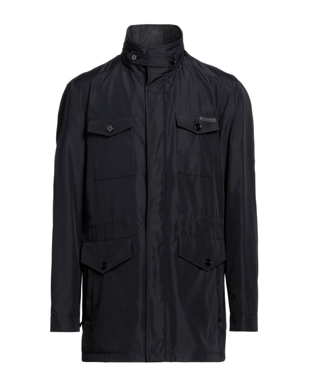 Dolce & Gabbana Blue Overcoat & Trench Coat for men