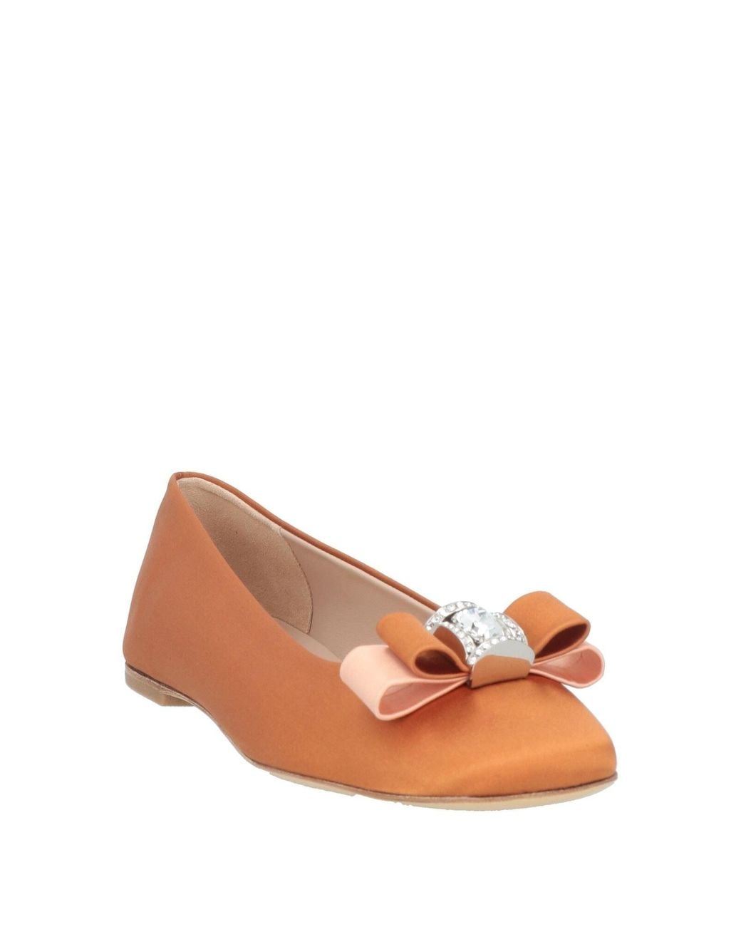 Casadei Orange Ballerina