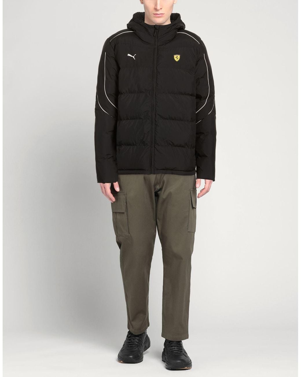 PUMA x FERRARI Black Puffer for men