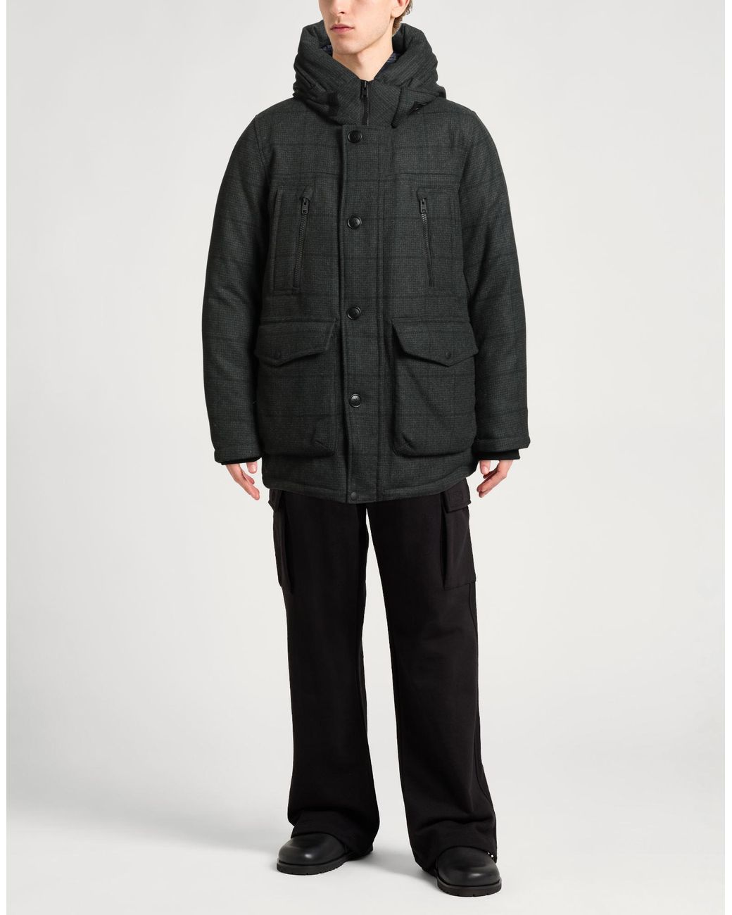 Woolrich Black Puffer for men