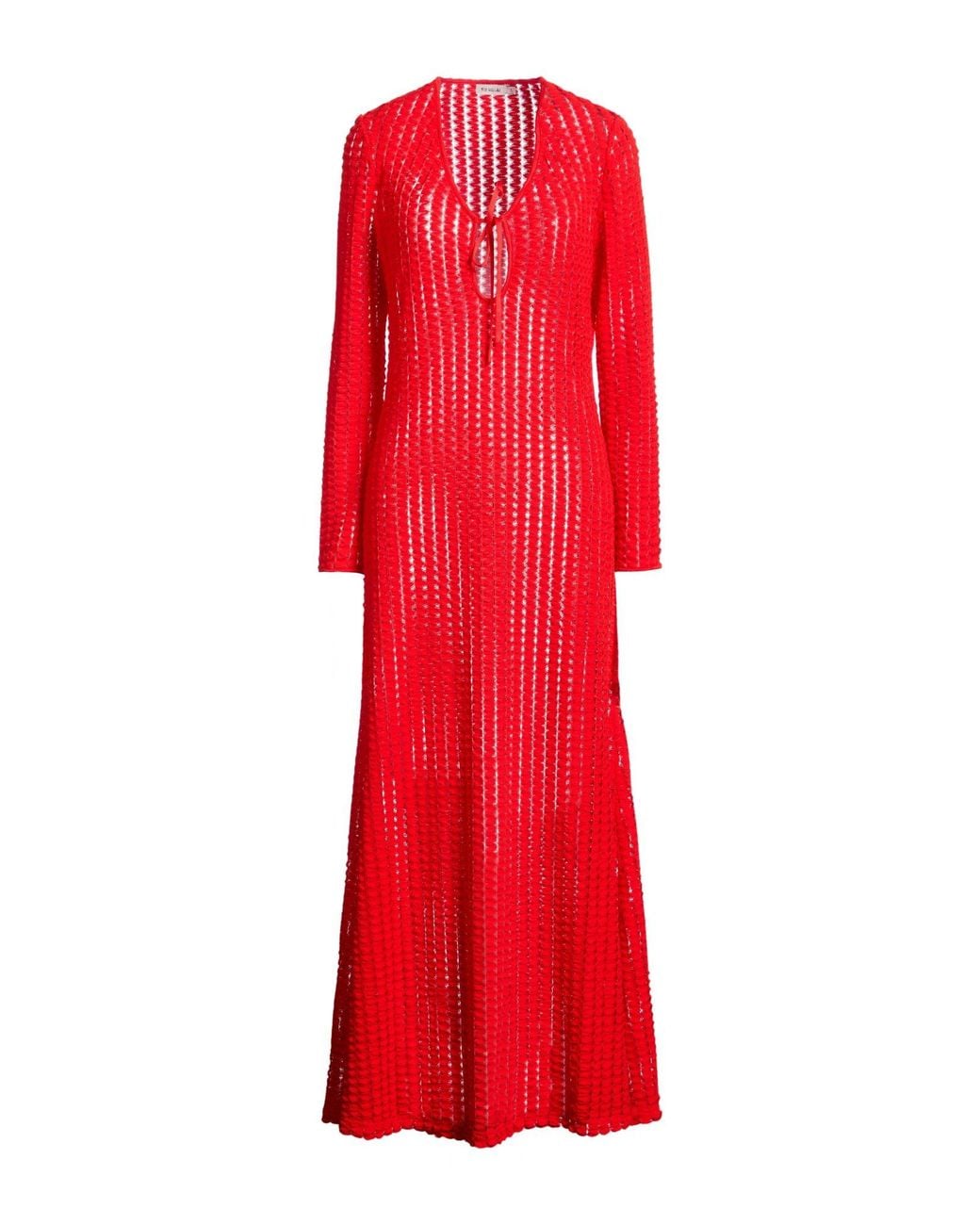 Jonathan Simkhai Red Maxi Dress