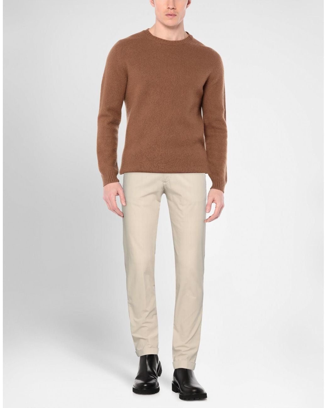 Briglia 1949 Natural Pants Cotton, Polyester, Elastane for men