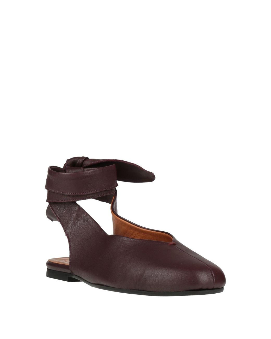 Castaner Brown Ballet Flats