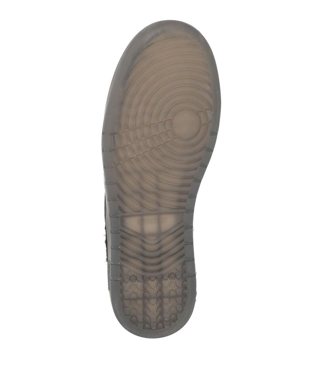 Represent Black Sneakers Leather for men