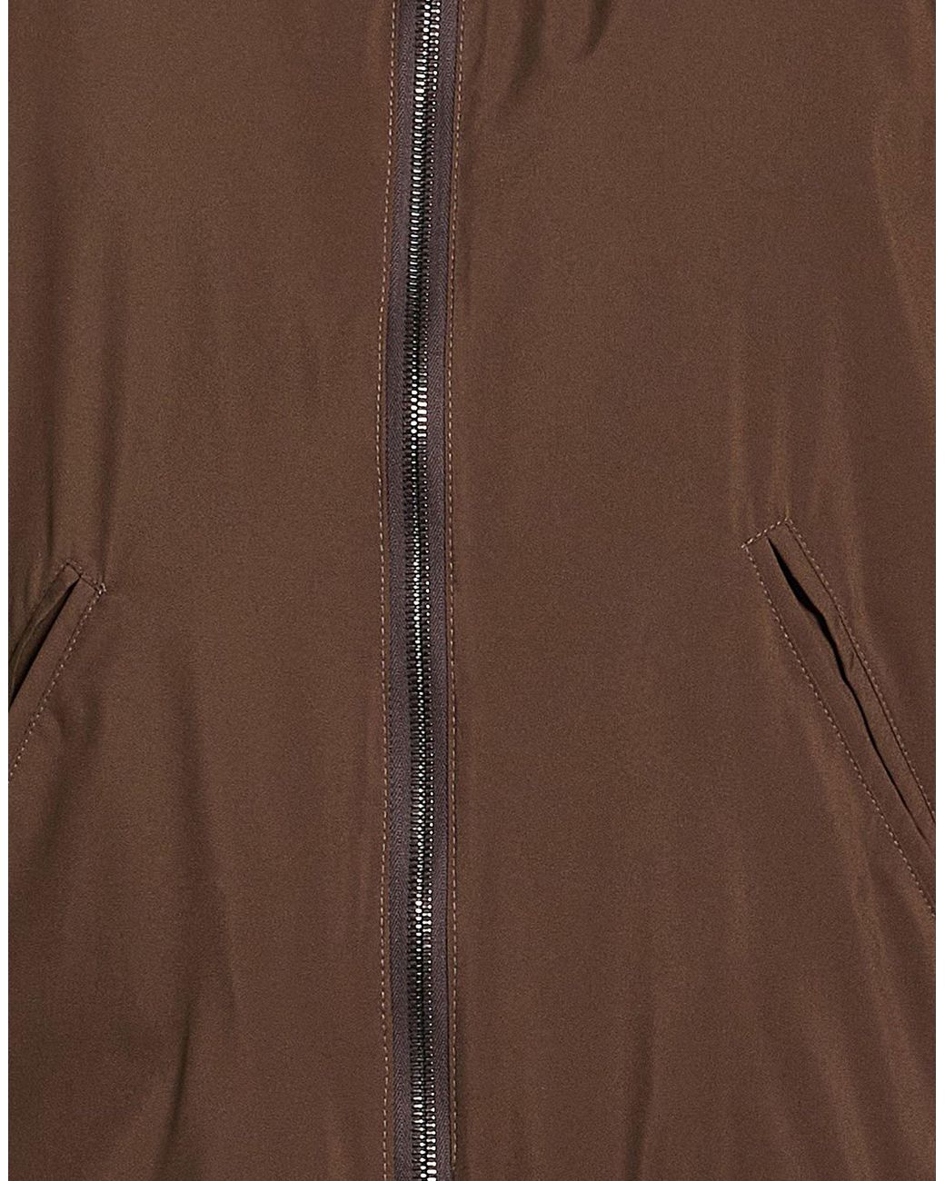 KIRED Brown Jacket Polyester, Wool, Viscose for men