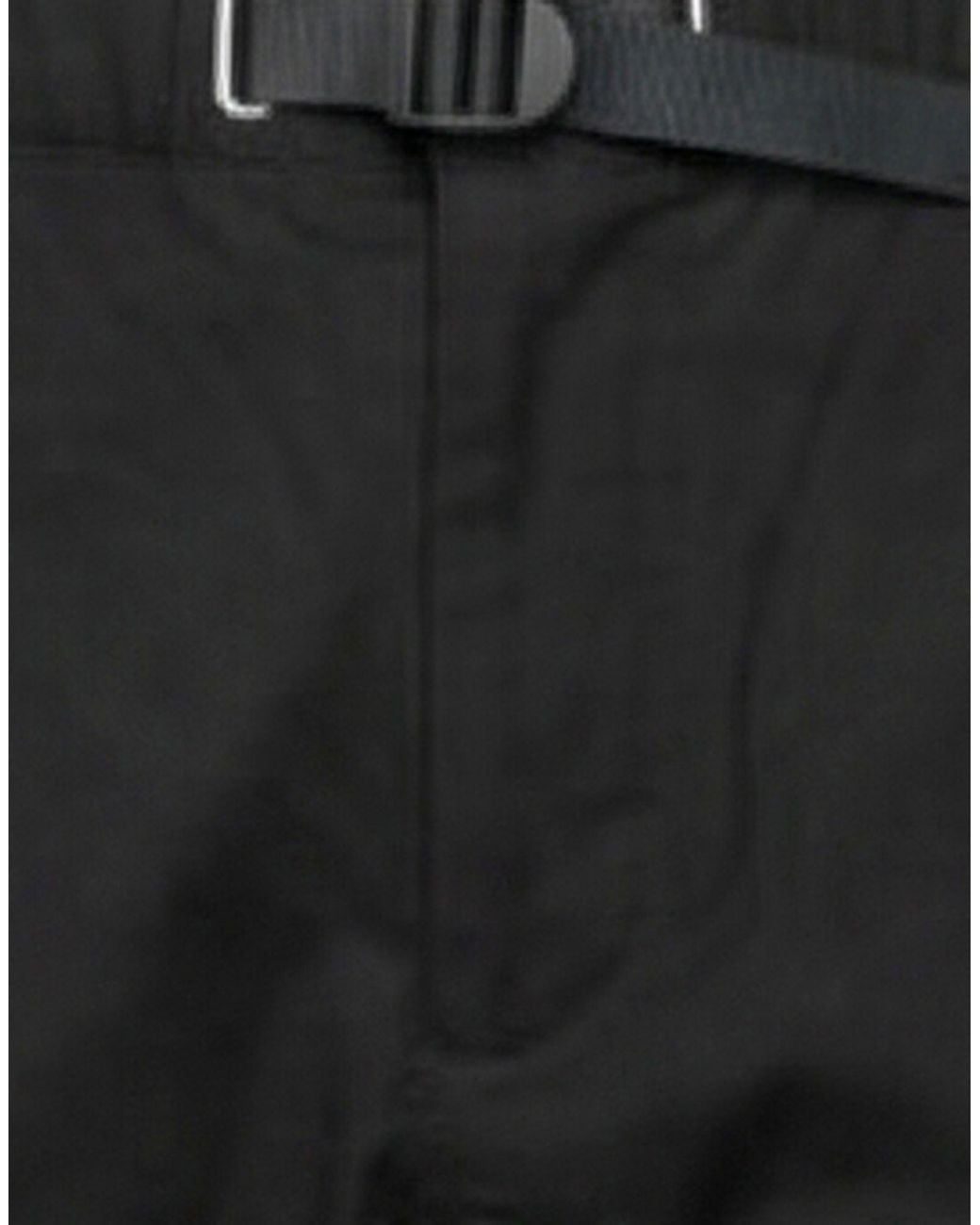 White Sand Black Pants Polyester, Viscose, Elastane for men
