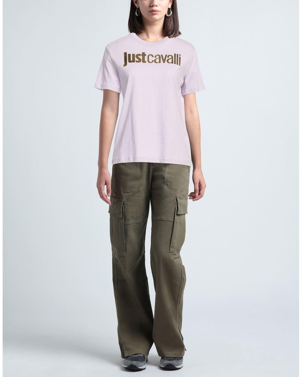 Just Cavalli Pink T-shirt