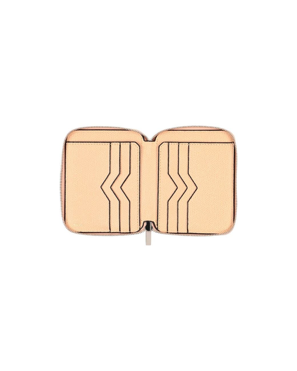 Valextra Natural Wallet